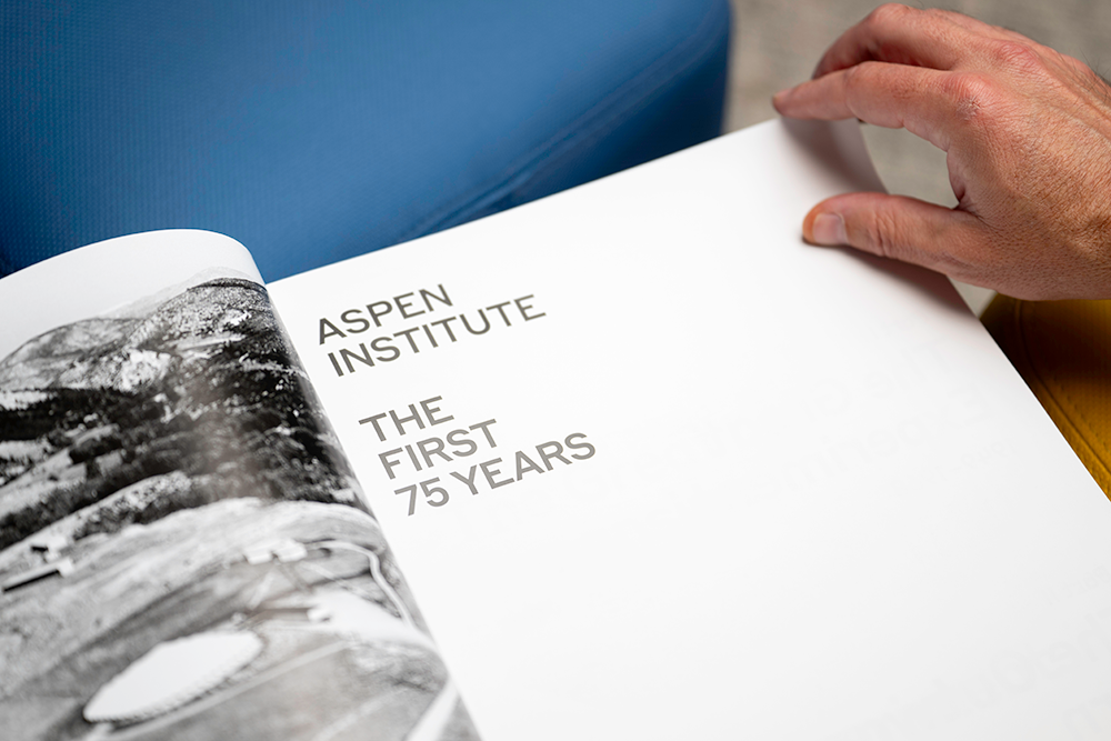 Aspen Institute’s 75th Anniversary Commemorative Book